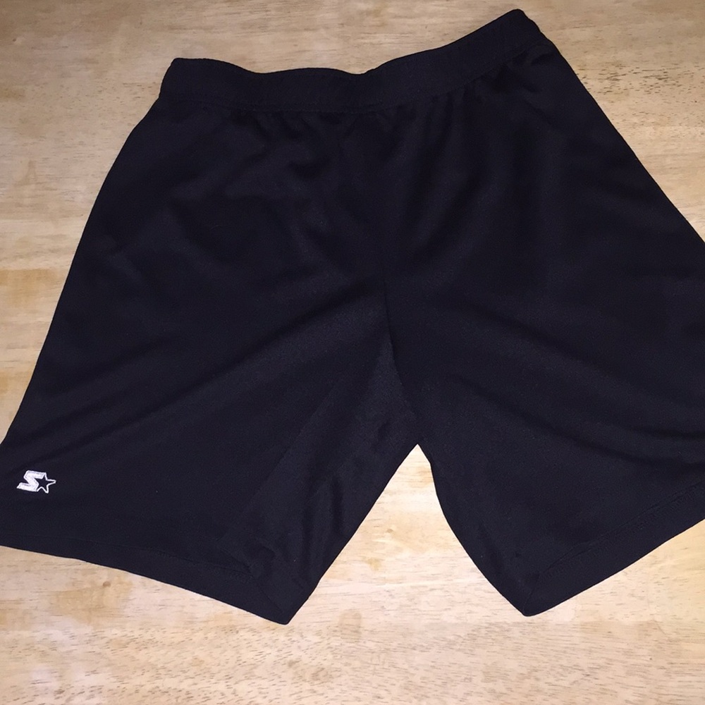 Starter black boys shorts
